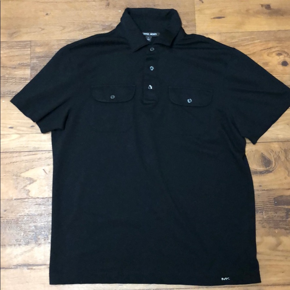 Michael Kors black polo